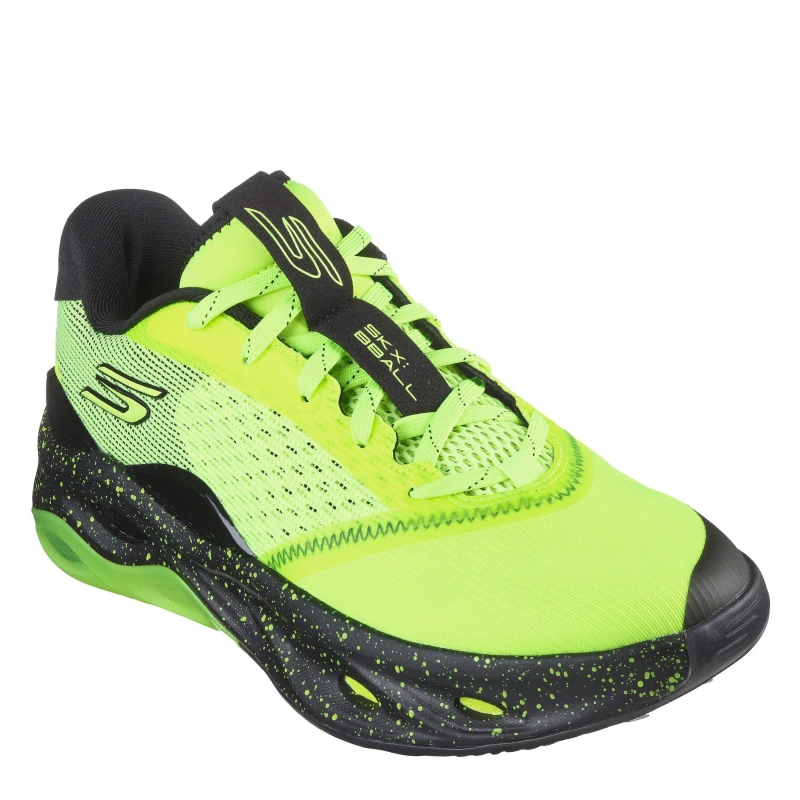 Image of Skechers Basketball Float Low Trainer Mens Yellow/Black male 13 (48.5)