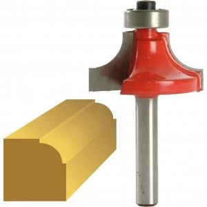 Image of Faithfull Bearing Guided Rounding Over Ovolo Router Cutter 32mm 16mm 1/4"