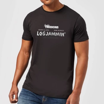 Image of The Big Lebowski Logjammin T-Shirt - Black - XS
