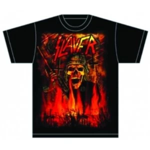 Image of Slayer Wehrmacht Mens T Shirt: Large