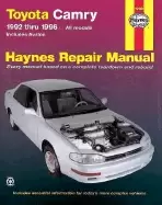 Image of toyota camry 1992 thru 1996 and avalon haynes repair manual