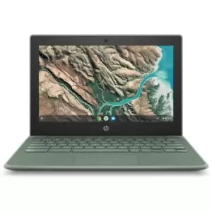 image of HP Chromebook 11 G8 N4120 29.5cm (11.6") Touch Screen HD Intel Celeron 4GB LPDDR4-SDRAM 32GB SSD WiFi 5 (802.11ac) Chrome OS Green