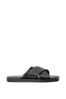 Image of 'Licorice' Leather Sandals