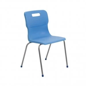 image of TC Office Titan 4 Leg Chair Size 6, Sky Blue