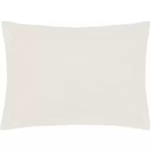 Image of Belledorm 200 Thread Count 100% Egyptian Cotton Oxford Pillow Case, Ivory