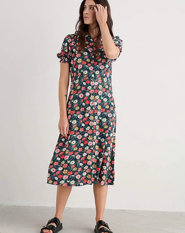 Image of Seasalt Seasalt Cornwall Bridget Shirt Dress Multi - Seasalt - Size: 20 Multi Female 20 GQ50207