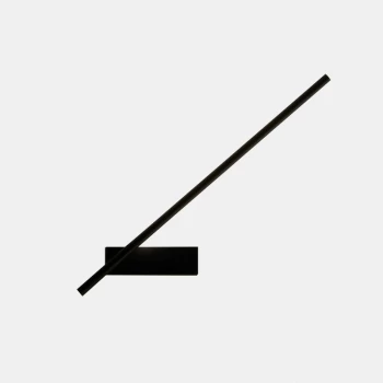 Image of Leds-c4 Grok Lighting - GROK TUBS Integrated LED Wall Lamp 11.5W 428lm 3000K Metallic Black