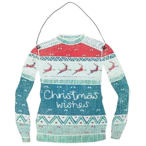 Image of Christmas Wishes Jumper Hanging Decoration