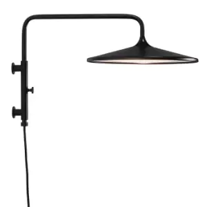 image of Balance LED Dimmable Wall Lamp Black, 2700K