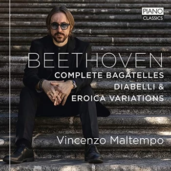Image of Vincenzo Maltempo - Beethoven: Complete Bagatelles/Diabelli & Eroica Variations CD