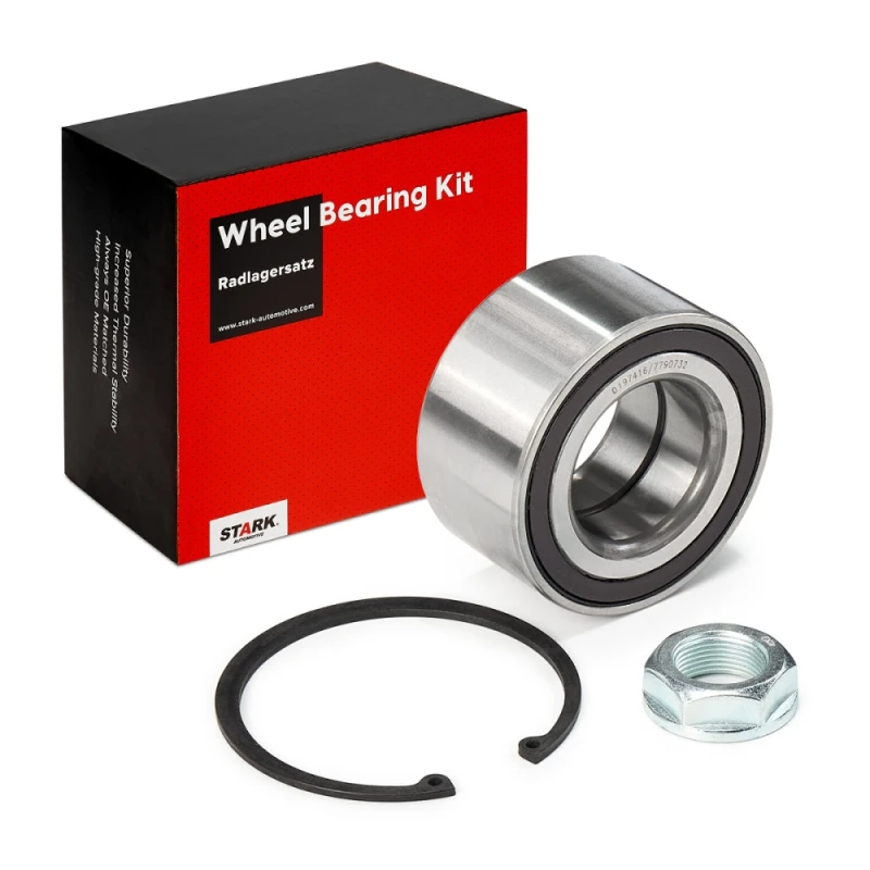 Image of STARK SKWB-0180319 Wheel bearing kit Front axle both sides, with integrated magnetic sensor ring Wheel Bearing Kit (654)