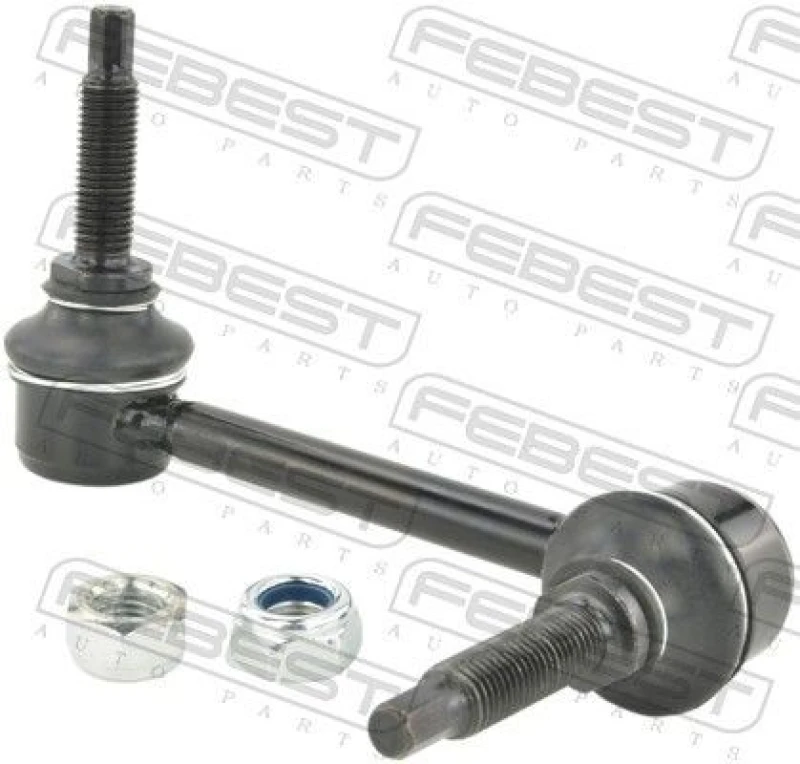 Image of FEBEST 2023-WKFL Anti-roll bar link Front Axle Left Link Stabiliser (3229)