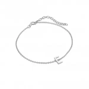 Image of Diamond Letter E Bracelet DL616