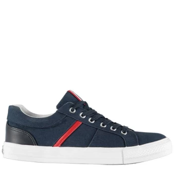 Image of Soviet Jace Canvas Trainers Mens - Navy