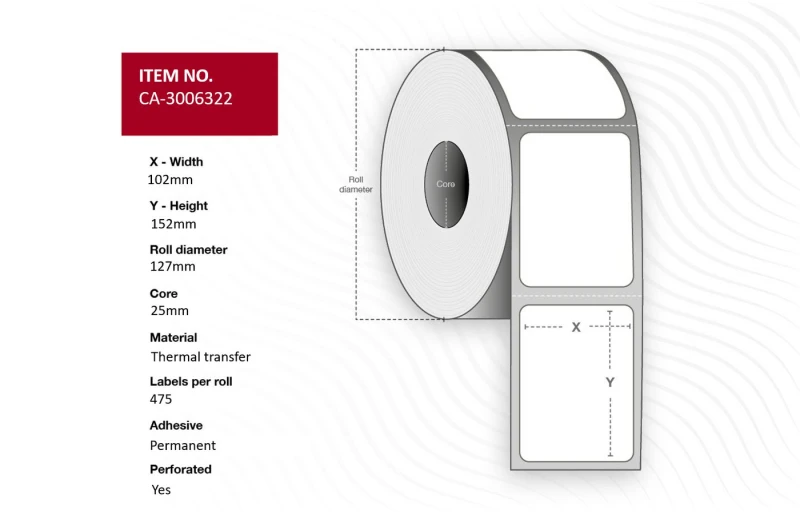 Image of CAPTURE Lel 102 x 152mm. Core 25mm.
