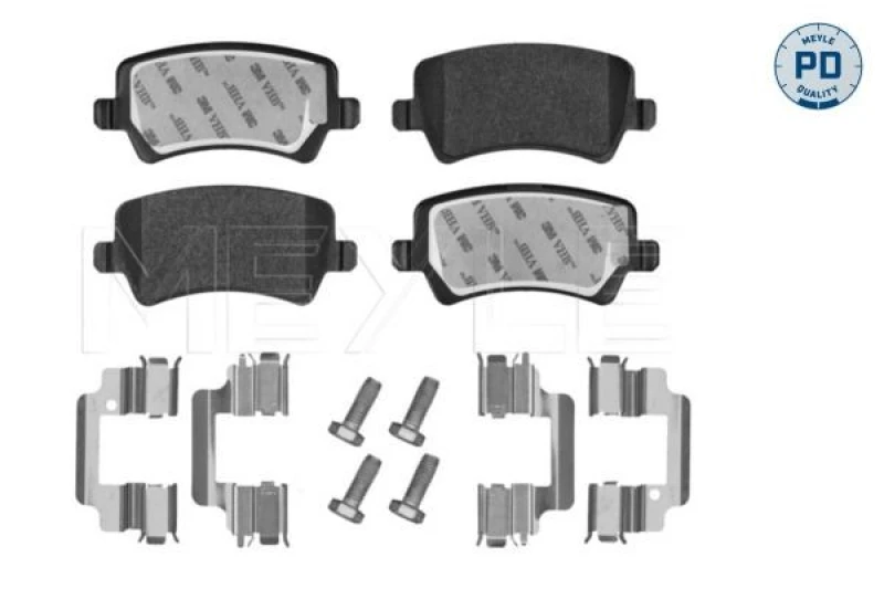 Image of Brake pad set MEYLE 025 244 9618/PD