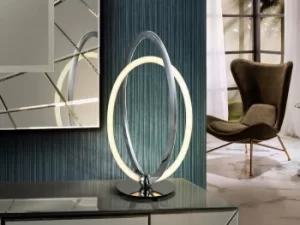 Image of Ocellis Integrated LED Table Lamp, Chrome
