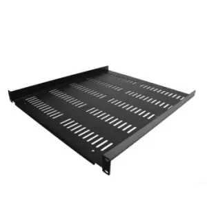 image of StarTech.com 1U Server Rack Shelf - Universal Vented Rack Mount Cantilever Tray for 19" Network Equipment Rack & Cabinet - Durable Design - Weight Cap