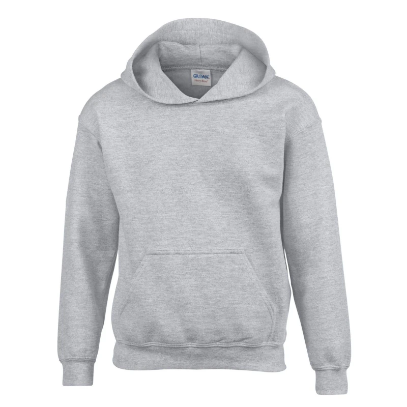 Image of Gildan GD57B girls's Children's Sweatshirt in Grey