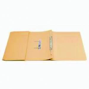 Image of Q-Connect Transfer Pocket 35mm Capacity Foolscap File Orange Pack of