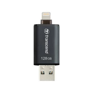Image of Transcend JetDrive Go 300 128GB USB 3.1 Black Flash Drive TS128GJDG300