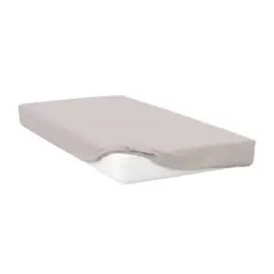 Image of Belledorm 400 Thread Count Egyptian Cotton Extra Deep Fitted Sheet (Kingsize) (Oyster)