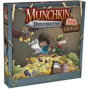 image of Munchkin Dungeon: Side Quest Expansion Board Game