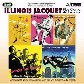 image of Illinois Jacquet - Five Classic Albums CD