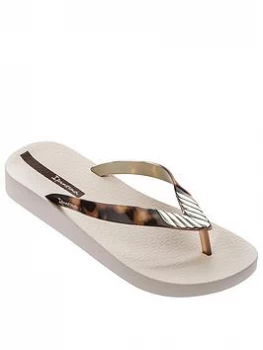 image of Ipanema Elegance Soft Flip Flop - Ivory, Ivory, Size 5, Women