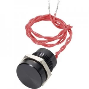 Image of APEM PBAT5CF2254 Piezo pushbutton 24 V DCAC 0.2 A 1 x OffOn IP69K momentary