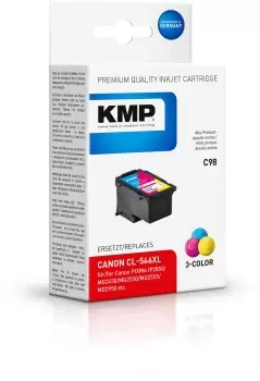 Image of KMP C98 ink cartridge Cyan, Magenta, Yellow