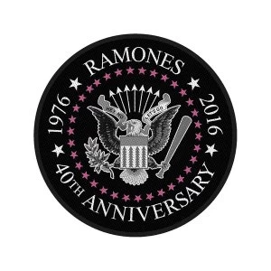 Image of Ramones - 40th Anniversary Standard Patch