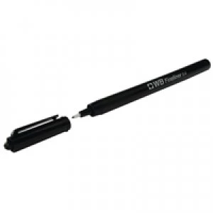 Image of Nice Price Fineliner 0.4mm Black Pens Pack of 10 WX25007