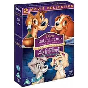 image of Lady And The Tramp & Lady And The Tramp II Scamp's Adventure DVD