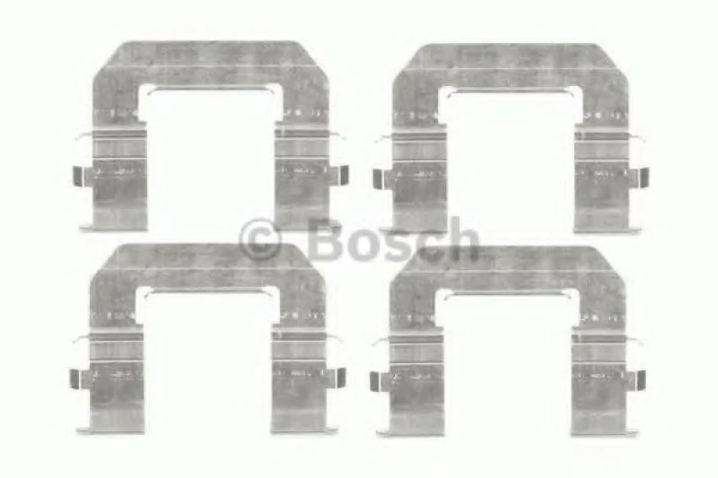 Image of Brake pad fitting kit Bosch 1 987 474 480