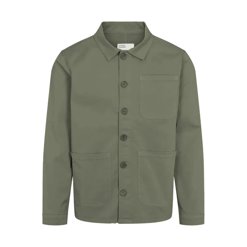 Image of Colorful Standard Overshirt Colorful Standard Organic Vert Unisex S