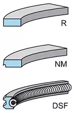 image of Piston Ring Kit 800111510000 by Kolbenschmidt