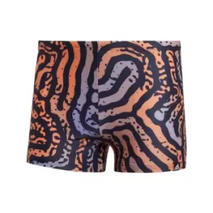 image of adidas Colour Maze Swim Boxers Mens - Legend Ink / Light Purple / Be