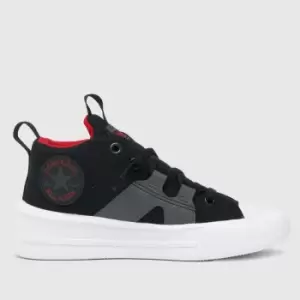 Image of Converse Black & White All Star Ultra Boys Junior Trainers