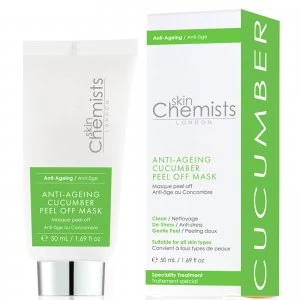 image of skinChemists London Anti Ageing Cucumber Facial Mask 50ml