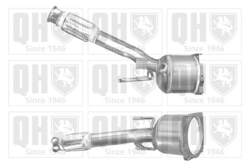 Image of QUINTON HAZELL Catalytic converter QUINTON HAZELL QCAT80307H
