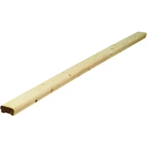 Image of Wickes Modern Deck Handrail - 75 x 38mm x 2.4m