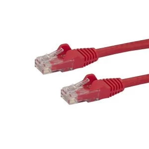 Image of Startech 15ft Red Snagless Cat6 UTP Patch Cable