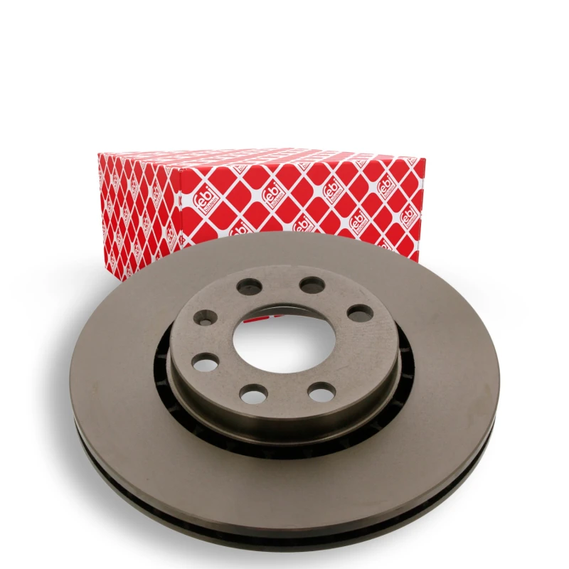 Image of FEBI BILSTEIN 05185 Brake disc Front Axle, internally vented, Coated Brake Disc (82)