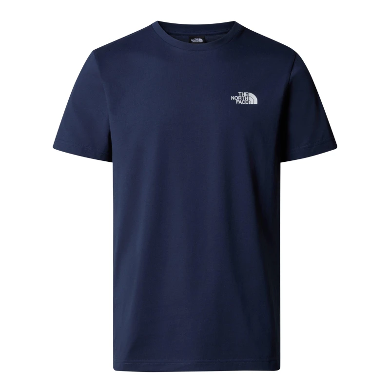 Image of The North Face Regular Fit Simple Dome T-Shirt Mens Summit Navy male Large