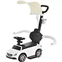 image of HOMCOM Riding Toy 370-114WT 830 mm 400 mm 840 mm White