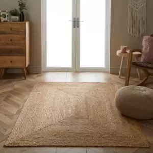 Image of Esselle Stockport Natural Braided Rug 120 x 170cm