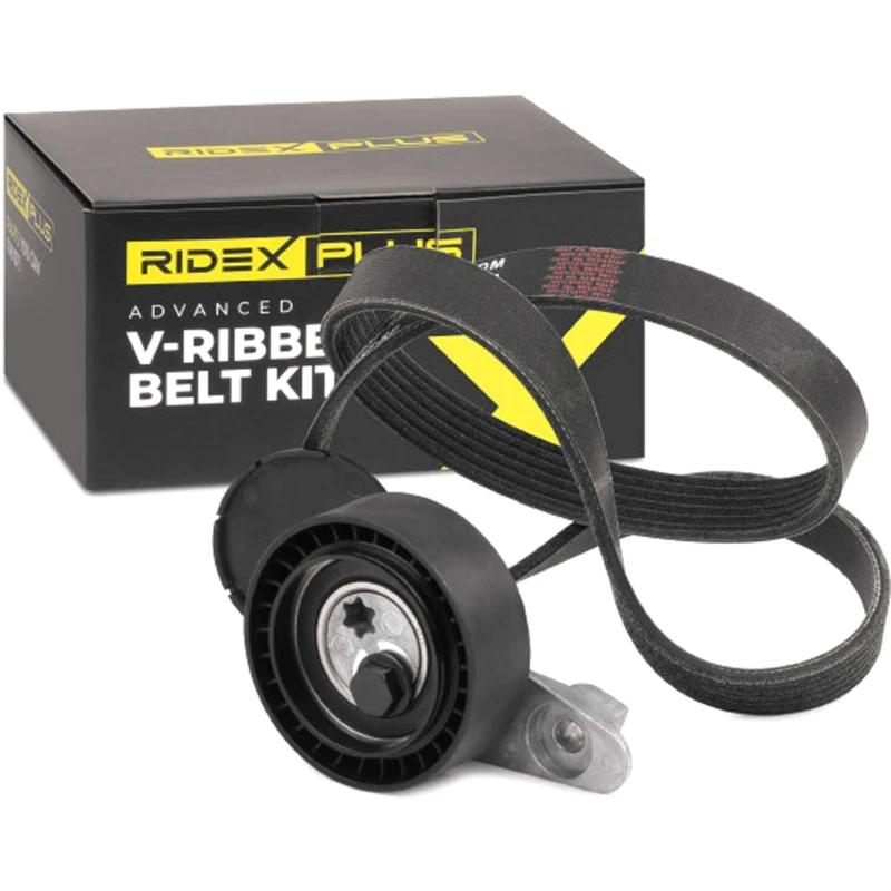 Image of RIDEX PLUS 542R0462P V-ribbed belt set Requires special tools for mounting V-Ribbed Belt Set (542)