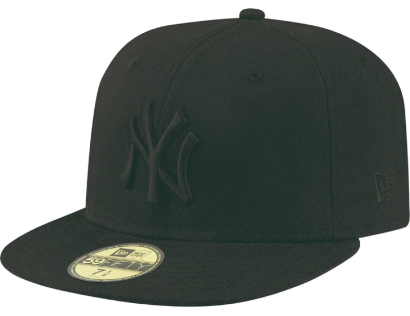 Image of New Era New York On Cap Black 7