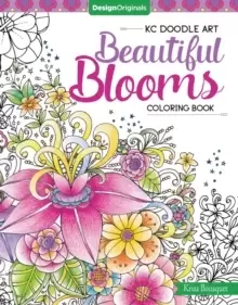 image of KC Doodle Art Beautiful Blooms Coloring Book